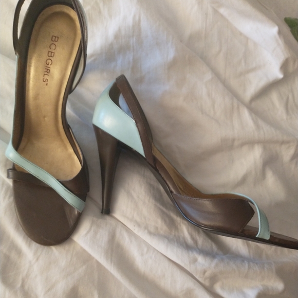 BCBG Girls Open Toe Heels - Picture 3 of 6